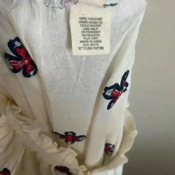 RAGA Tessi Embroidered Off-the-Shoulder Romper - Picture 10 of 14